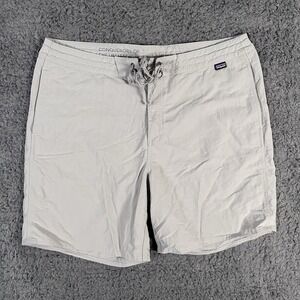 Patagonia Shorts Mens 36 Gray Wavefarer Board‎ Shorts Nylon Drawstring Outdoors
